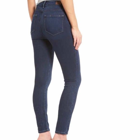 paige hoxton high waist ankle skinny jeans